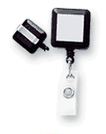 square badge reels